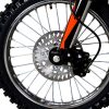 TaoTao DB27 Mid Size Dirt Bike - Front wheel detail view