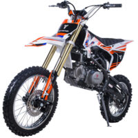 Tao DB-X1 140cc Mid Size Dirt Bike - White / Orange