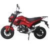 Tao HellCat 125 Mini Bike Motorcycle - Red left side view