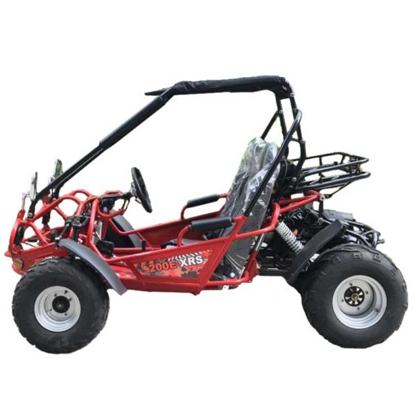 TrailMaster 200E XRS Go Kart - side view