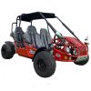 TrailMaster 300 XRS4E 4 Seater Go-Kart - Red