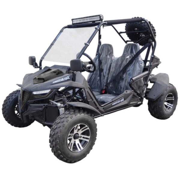 TrailMaster Cheetah 200X Full-size GoKart - Black