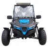 TrailMaster Cheetah 200X Full-size GoKart - front view
