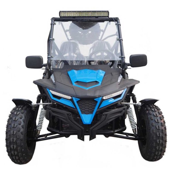 TrailMaster Cheetah 200X Full-size GoKart - front view