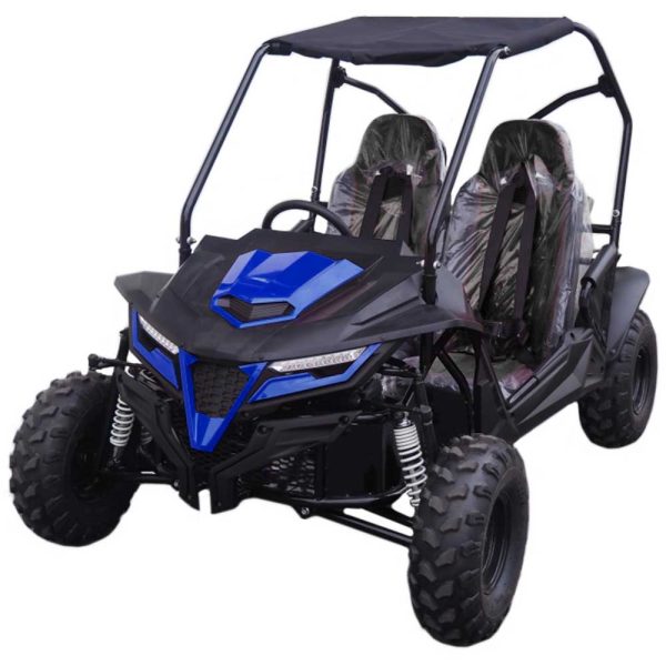 TrailMaster Cheetah 8 Kids GoKart - Blue