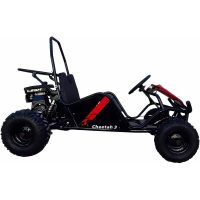 Trailmaster Cheetah 3 Kids GoKart - Red Right