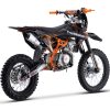 TrailMaster TM C50 Dirt Bike - Orange rear profile view