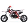 TrailMaster TM10 Kids Dirt Bike - Red left side view
