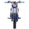 TrailMaster TM15 Semi-Automatic Kids Dirt Bike - Blue front view
