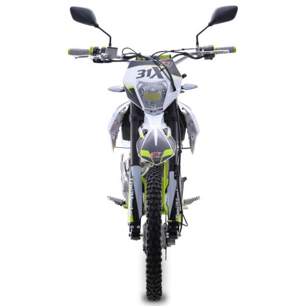 TrailMaster TM31X Dual Sport Dirt Bike - front view