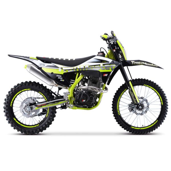 TrailMaster TM35 Dirt Bike - Green right side view