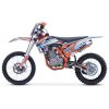 TrailMaster TM36 Full-Size Dirt Bike - Orange left side view