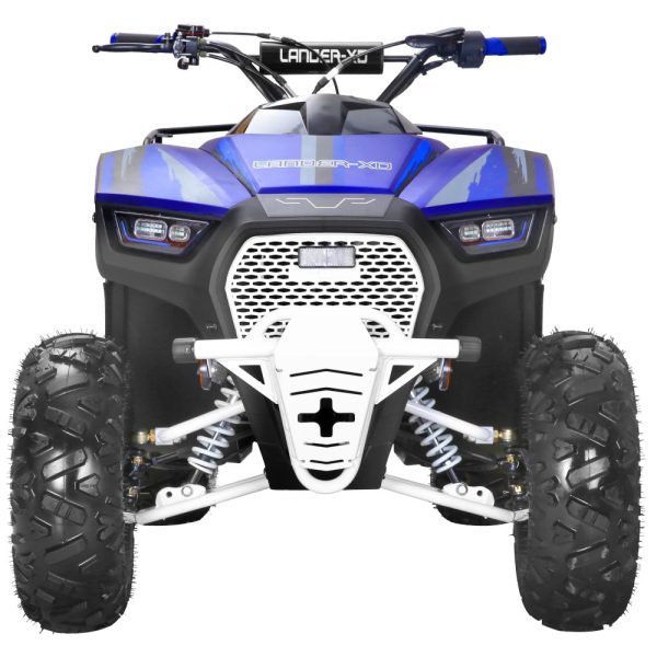 TrailMaster XD 125UF Kids Utility ATV - Blue Front