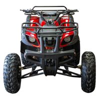 Vitacci Cougar Utility 125cc ATV - Burgundy - Front