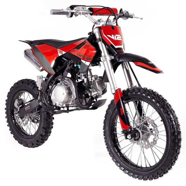 Vitacci DB-V12 125cc Dirt Bike - Red