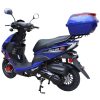 Vitacci Focus 50cc Scooter - Blue Left Side