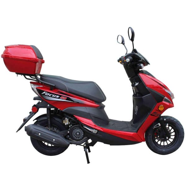 Vitacci Focus 50cc Scooter - Red Right Side