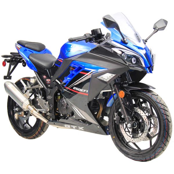 Vitacci GTX 250 Motorcycle - Blue