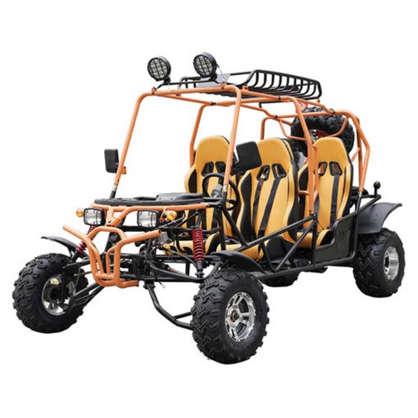 Vitacci Hummer 200 4-Person Go-Kart - Orange