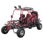 Vitacci Hummer 200 4-Person Go-Kart - Red