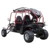 Vitacci Hummer 200 4-Person Go-Kart - rear view