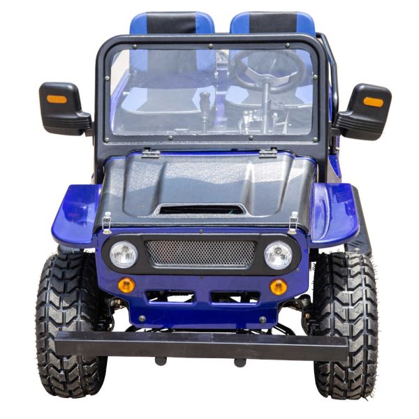The Jeep GR2 125 GoKart - front view