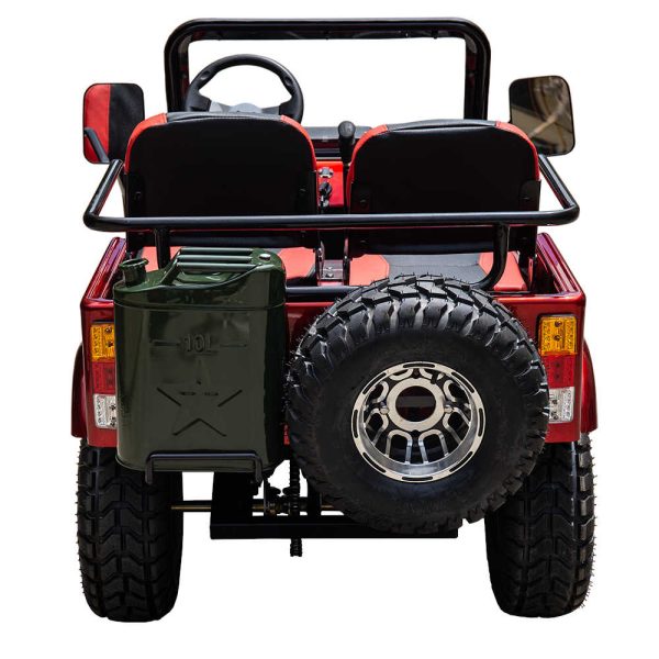 The Jeep GR2 125 GoKart - rear view