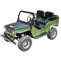 The Jeep GR2 125 GoKart - Green