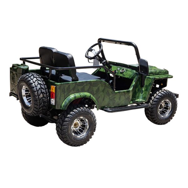 The Jeep GR2 125 GoKart - side view