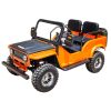 The Jeep GR2 125 GoKart - Orange