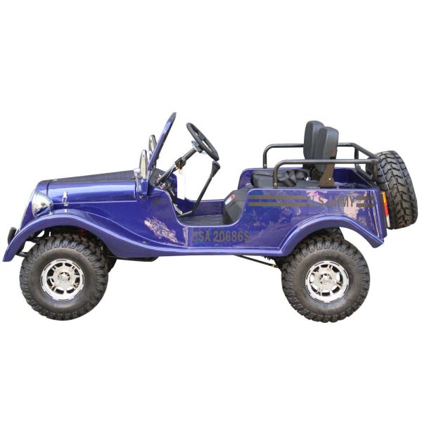 Vitacci Jeep GR5 125cc GoKart - side view