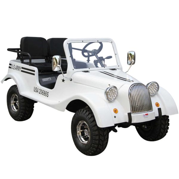 Vitacci Jeep GR5 125cc GoKart - White