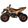 Vitacci Max 125 Youth ATV - Orange left side view
