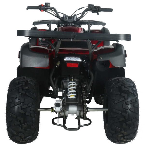 Vitacci Pentora 150 UT Utility ATV - Burgundy Rear