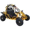 Vitacci Spider KD200GKA-2 Full-Size 2-Seater GoKart - Yellow