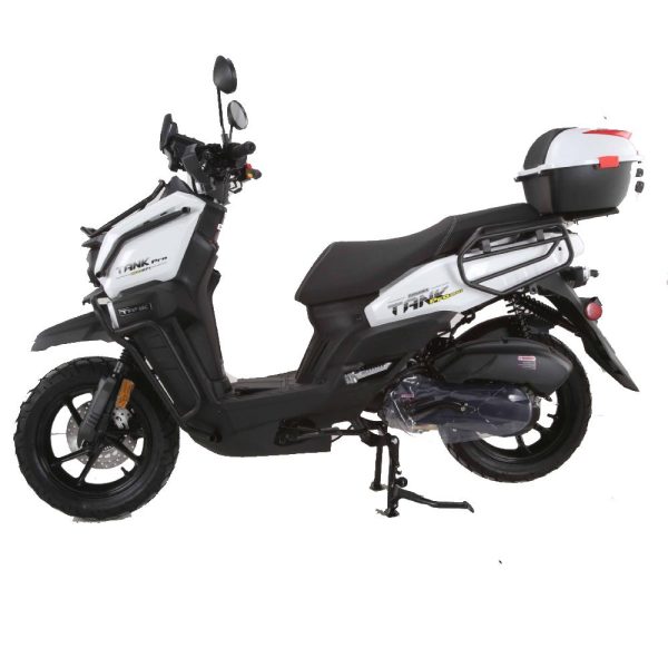 Vitacci Tank 200 EFI Pro Scooter - White left