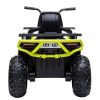 Vitacci XMX607 Kids Electric Ride-On ATV - White rear view